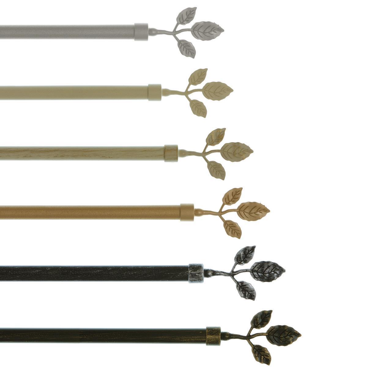 IFELS Bastoni per tende resistenti per finestre da 71 a 120 cm, 2,5 cm