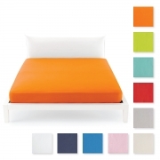 Fitted sheet with corners 2 squares